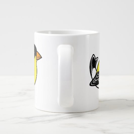 Birdorable American Goldfinch Grote Koffiekop (Achterkant)