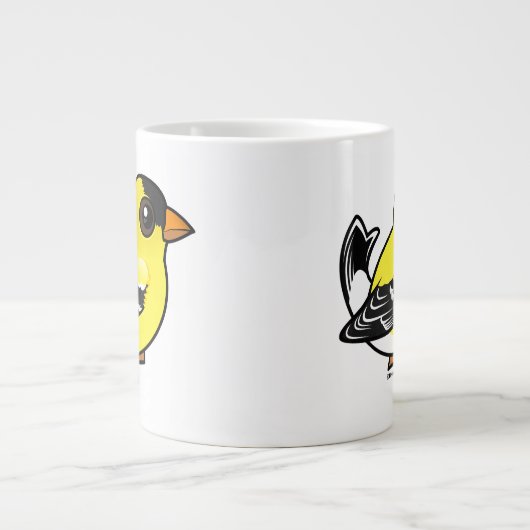 Birdorable American Goldfinch Grote Koffiekop (Voorkant)