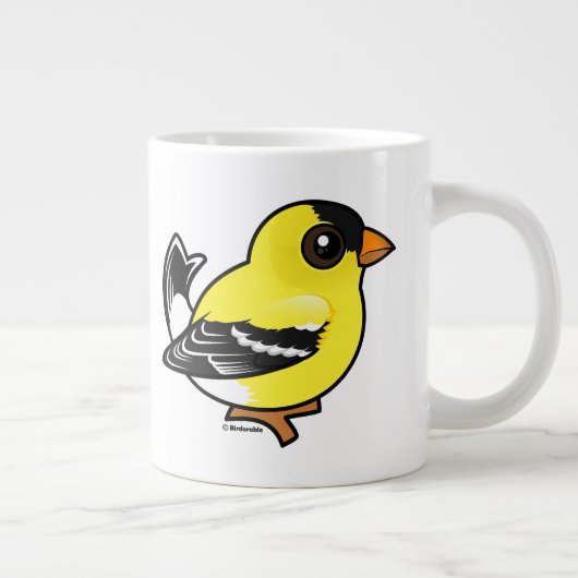 Birdorable American Goldfinch Grote Koffiekop (Rechts)