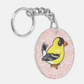 Birdorable American Goldfinch Sleutelhanger (Voorkant Links)