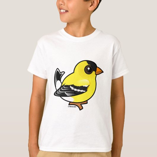 Birdorable American Goldfinch T-shirt (Voorkant)