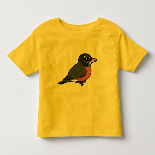 Birdorable American Robin Kinder Shirts (Voorkant)