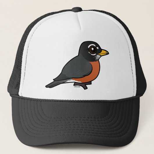 Birdorable American Robin Trucker Pet (Voorkant)
