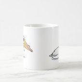 BIrdorable American White Pelican Magische Mok (Center)