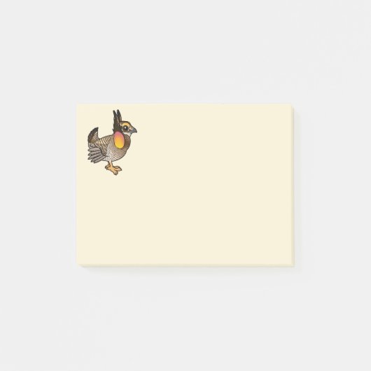 Birdorable Attwater's Prairie Chicken Post-it® Notes (Voorkant)