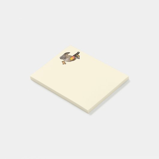 Birdorable Attwater's Prairie Chicken Post-it® Notes (Schuin)