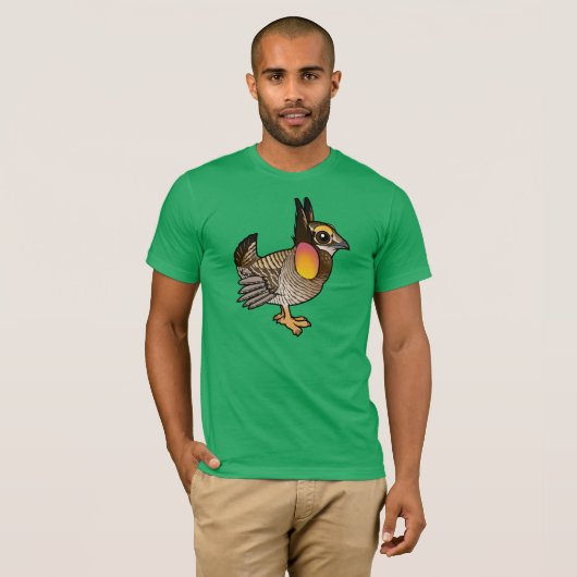 Birdorable Attwater's Prairie-Chicken T-shirt (Voorkant volledig)