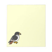 Birdorable Augur Buzzard Notitieblok (Voorkant)