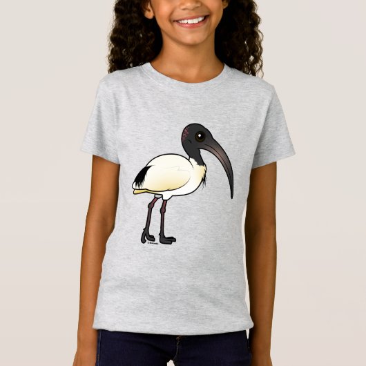 Birdorable Australian Ibis T-shirt (Voorkant)