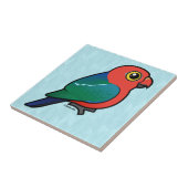 Birdorable Australian King-Parrot Tegeltje (Zijkant)