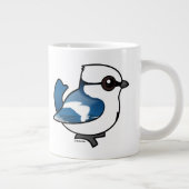 Birdorable Azure Tit Grote Koffiekop (Rechts)