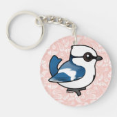 Birdorable Azure Tit Sleutelhanger (Voorkant)