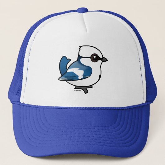 Birdorable Azure Tit Trucker Pet (Voorkant)