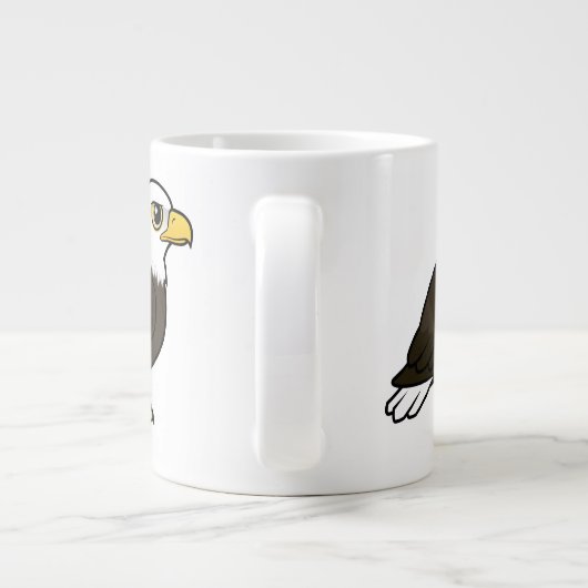 Birdorable Bald Eagle Grote Koffiekop (Achterkant)