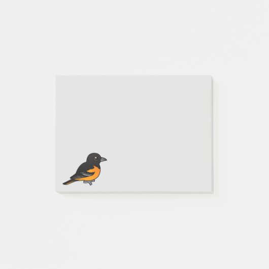 Birdorable Baltimore Oriole Post-it® Notes (Voorkant)