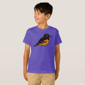 Birdorable Baltimore Oriole T-shirt (Voorkant volledig)