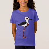 Birdorable Banded Stilt T-shirt (Voorkant)