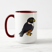 Birdorable Bat Falcon Schattigee Cartoon Raptor Mok (Links)