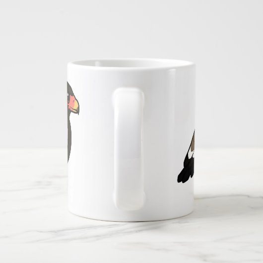 Birdorable Bateleur Grote Koffiekop (Achterkant)