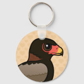 Birdorable Bateleur Sleutelhanger (Voorkant)