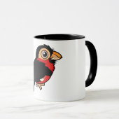 Birdorable Bearded Barbet Mok (Voorkant rechts)