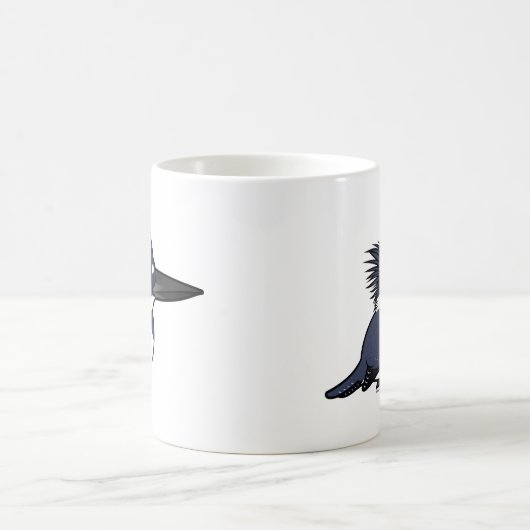 Birdorable Belted Kingfisher (mannelijk) Magische Mok (Center)