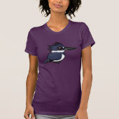 Birdorable Belted Kingfisher (mannelijk) T-shirt (Voorkant)