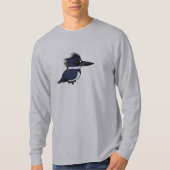 Birdorable Belted Kingfisher (mannelijk) T-shirt (Voorkant)