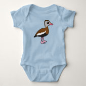 Birdorable Black-bellied Whistling Duck Romper (Voorkant)