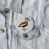 Birdorable Black-bellied Whistling Duck Ronde Button 7,6 Cm (In situ)