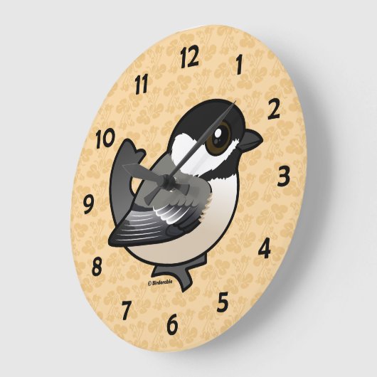 Birdorable Black-capped Chickadee Grote Klok (Hoek)
