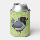 Birdorable Black-Faced Tanager Blikjeskoeler (Blikje Voorkant)