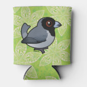 Birdorable Black-Faced Tanager Blikjeskoeler (Voorkant)