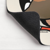 Birdorable Black-throated Finch Muismat (Hoek)