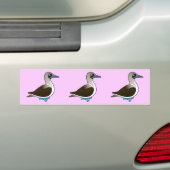 Birdorable Blue-footed Booby Bumpersticker (Op auto)
