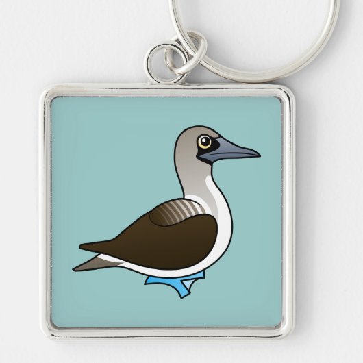 Birdorable Blue-footed Booby Sleutelhanger (Voorkant)
