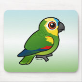Birdorable Blue-fronted Parrot Muismat (Voorkant)