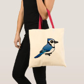 Birdorable Blue Jay Tote Bag (Voorkant (product))