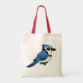 Birdorable Blue Jay Tote Bag (Voorkant)