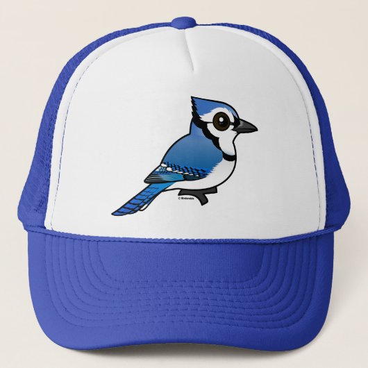 Birdorable Blue Jay Trucker Pet (Voorkant)