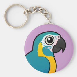 Birdorable Blue-throated Macaw Sleutelhanger