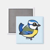 Birdorable Blue Tit Magneet (Voorkant / Achterkant)