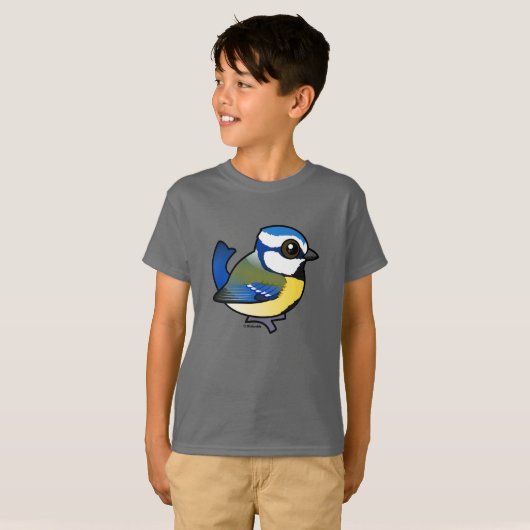 Birdorable Blue Tit T-shirt (Voorkant volledig)