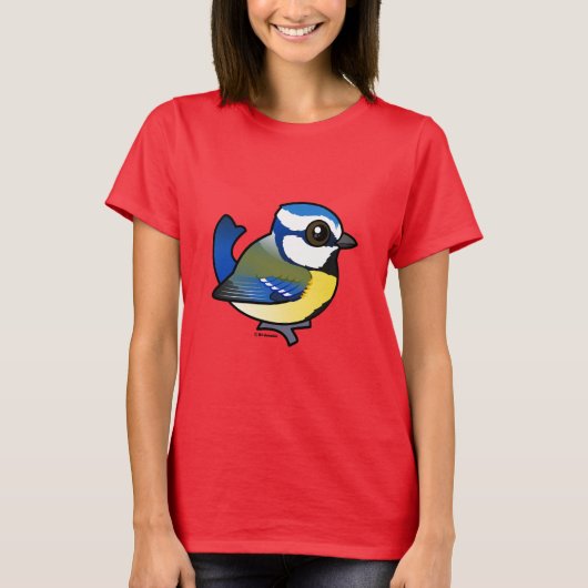 Birdorable Blue Tit T-shirt (Voorkant)