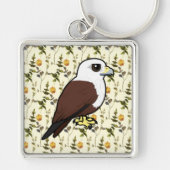 Birdorable Brahminy Kite Sleutelhanger (Voorkant)