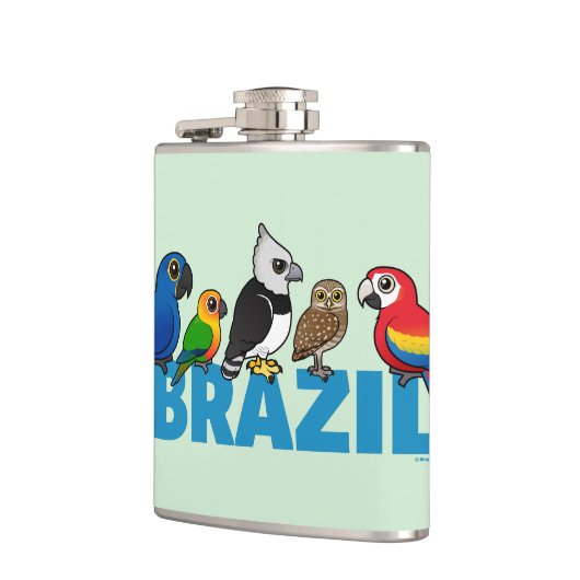 Birdorable Brazilië Heupfles (Links)