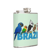 Birdorable Brazilië Heupfles (Rechts)