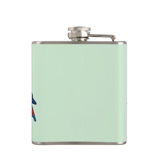 Birdorable Brazilië Heupfles (Achterkant)