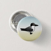 Birdorable Bridled Tern Ronde Button 3,2 Cm (Voorkant /achterkant)