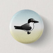 Birdorable Bridled Tern Ronde Button 3,2 Cm (Voorkant)